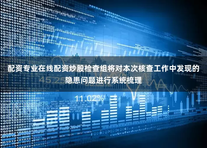 配资专业在线配资炒股检查组将对本次核查工作中发现的隐患问题进行系统梳理