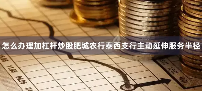 怎么办理加杠杆炒股肥城农行泰西支行主动延伸服务半径